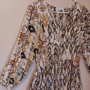 Calvin Klein size 6 Flowy Rayon dress